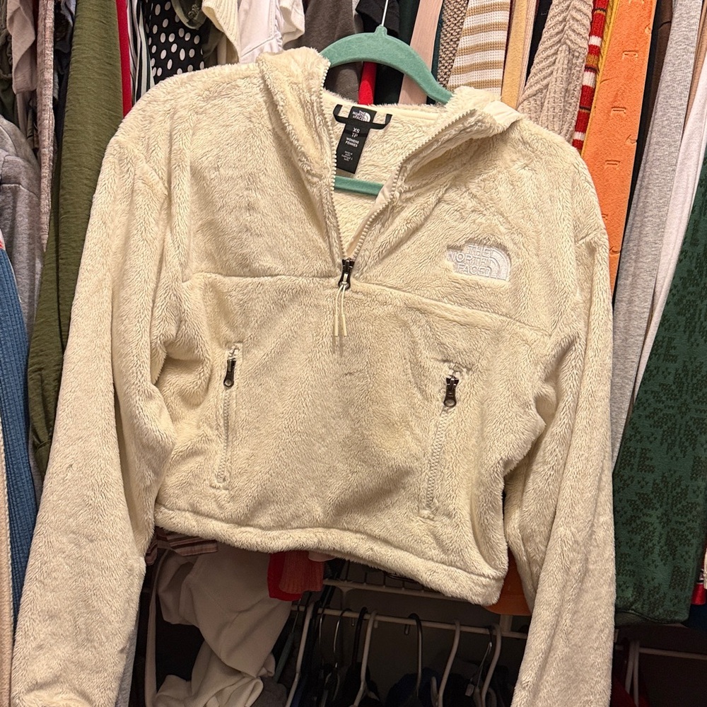 The North Face Off-White Fleece Jacket